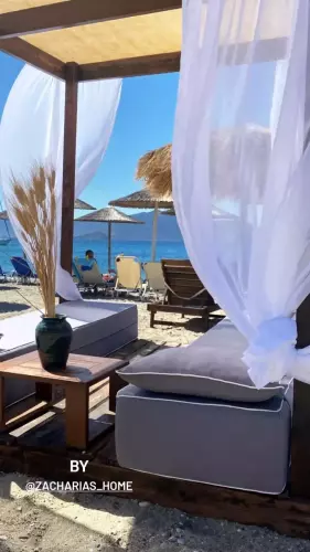 Κρεβάτια Beach bar